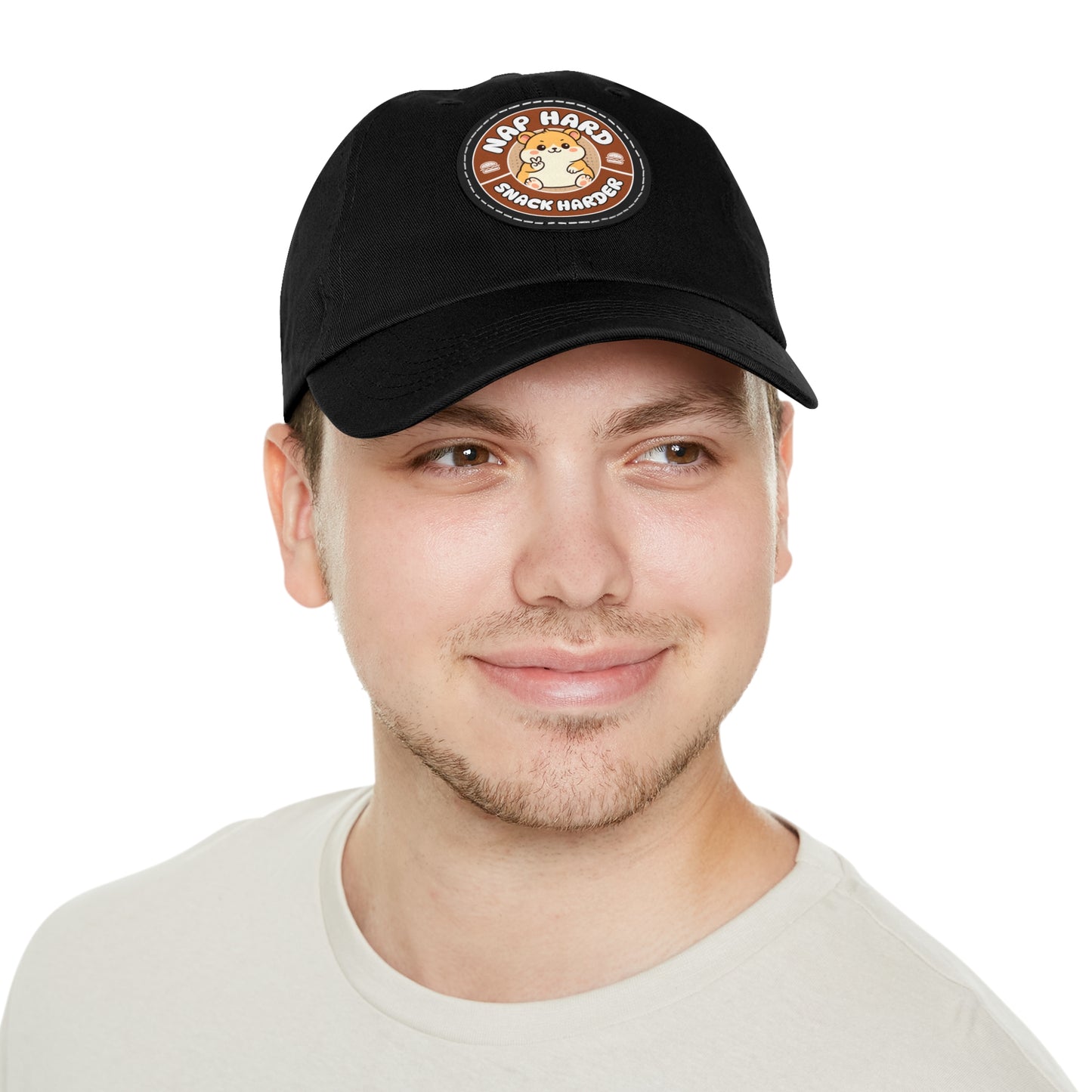 Snack Harder Dad Hat