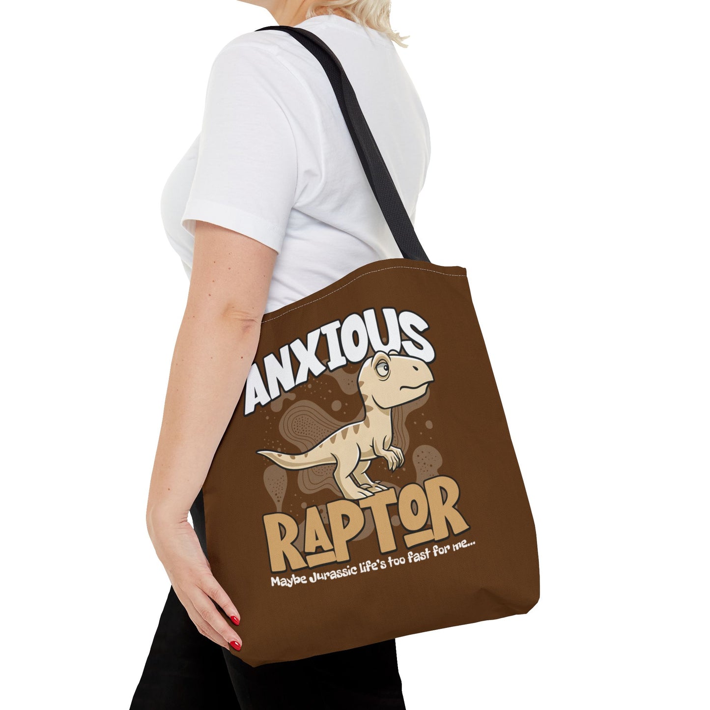 Anxious Raptor Tote Bag