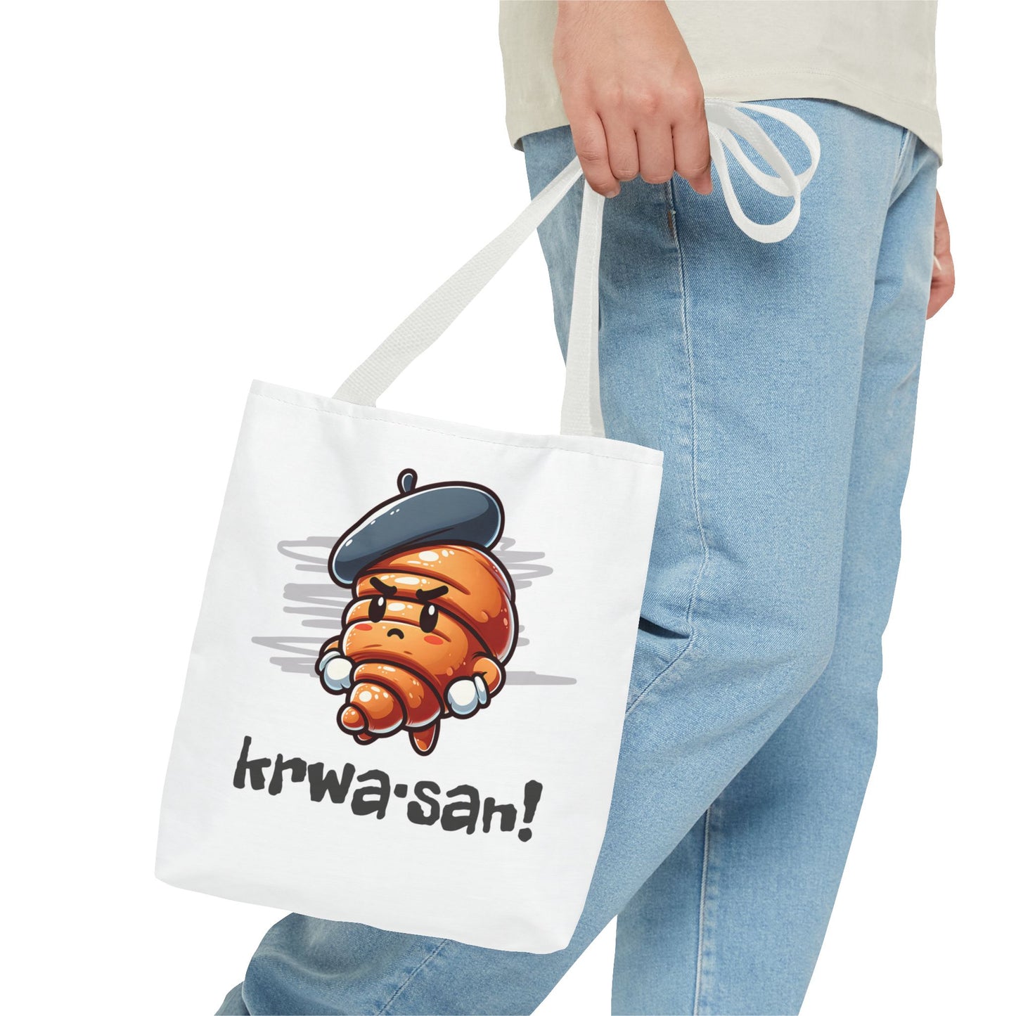 Sassy Croissant Tote Bag