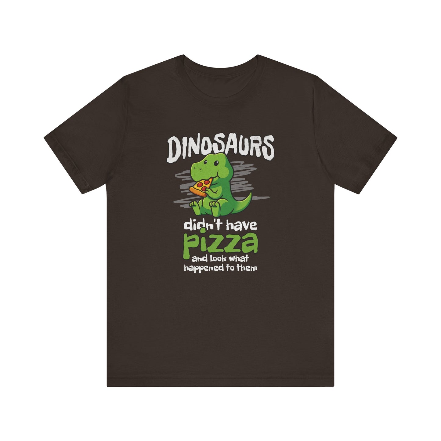 Pizza-Loving Dinosaur