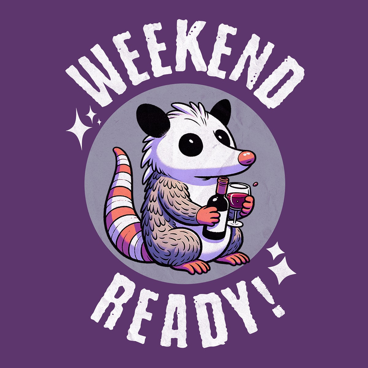Wine Lover Opossum