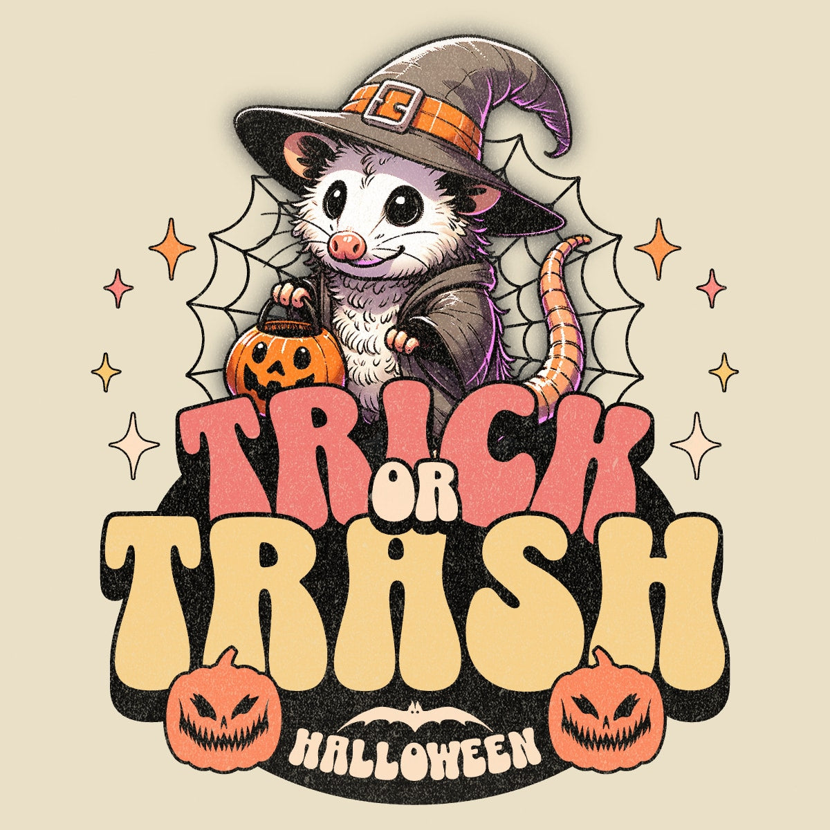 Trick or Trash Opossum