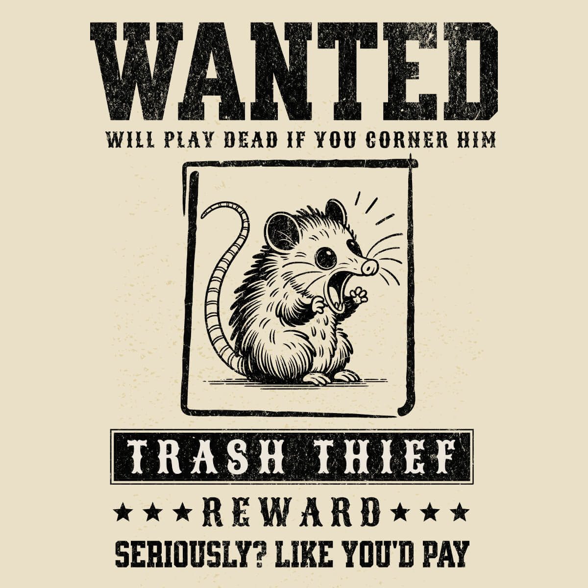 Wanted Trash Thief