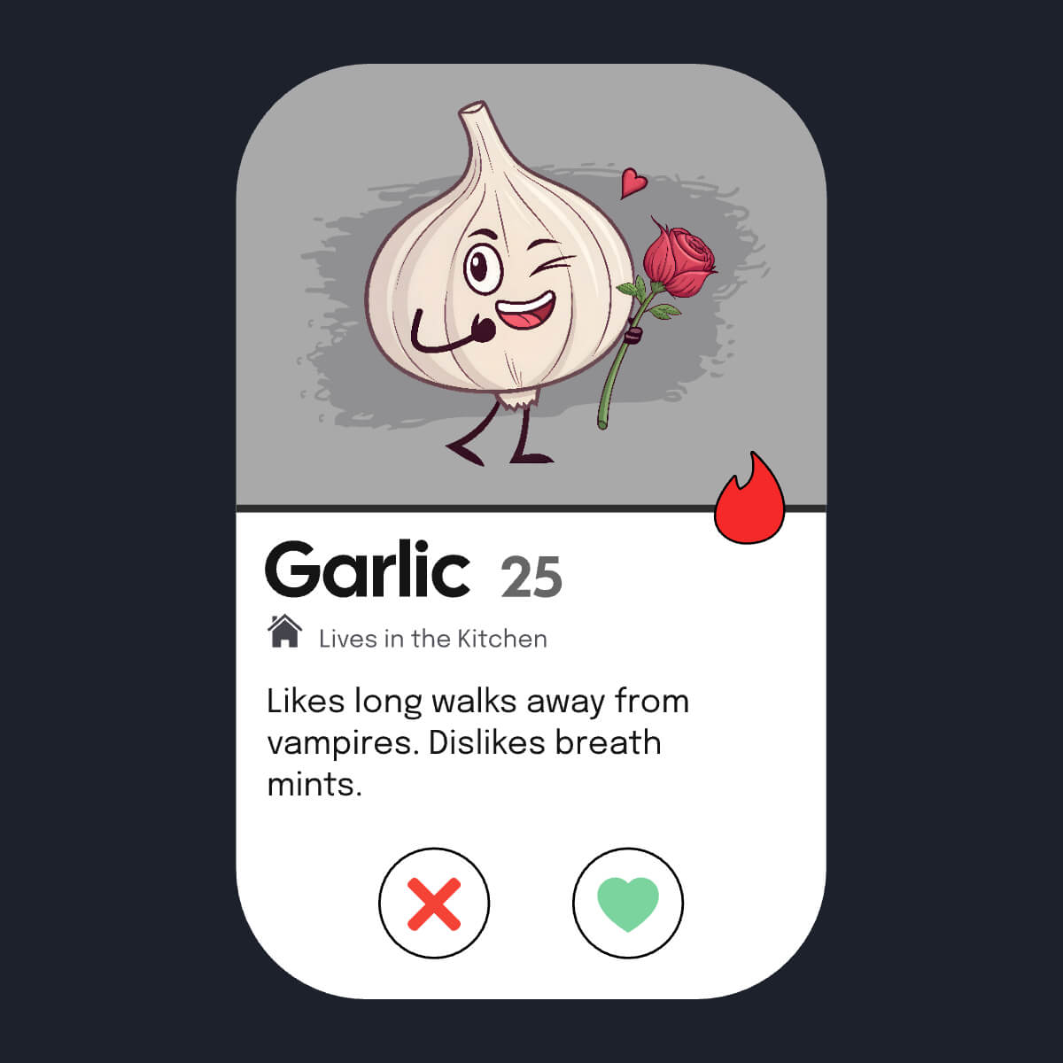 Garlic’s Dating Profile