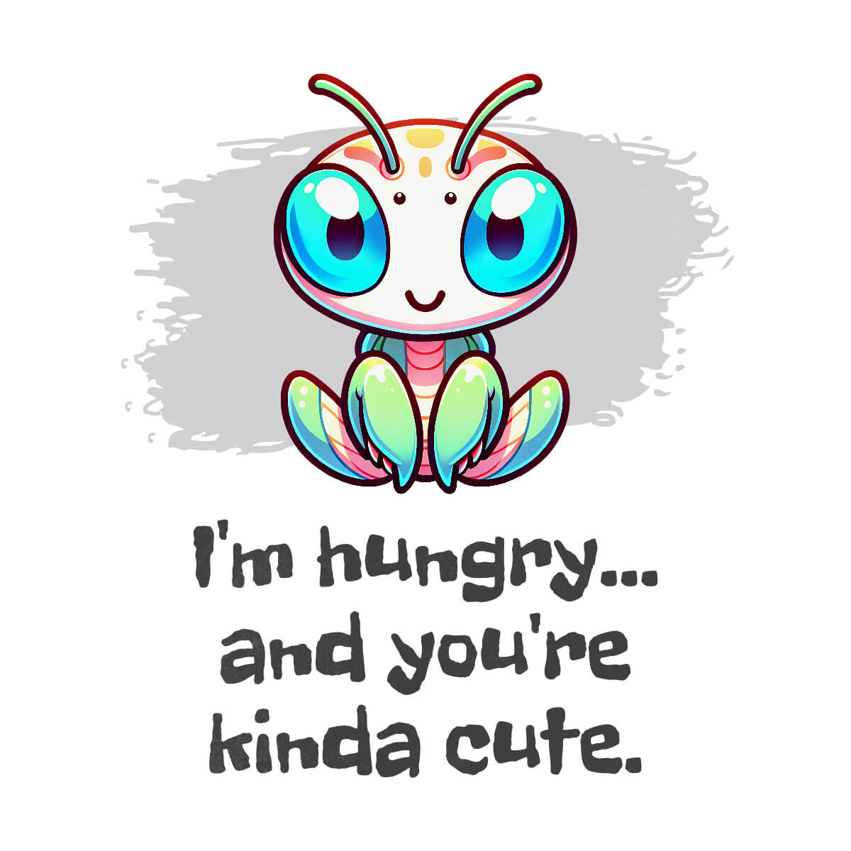 Flirting Mantis