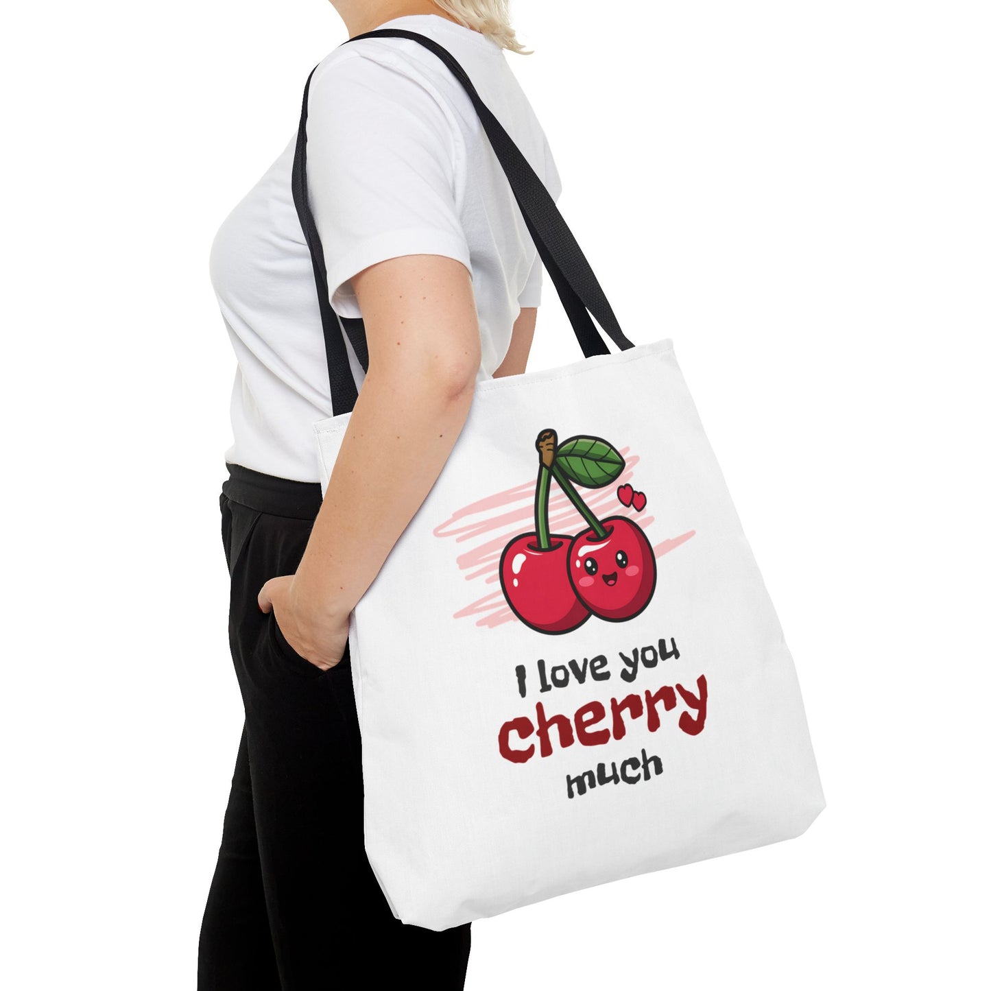 Cherry Much Love Tote Bag