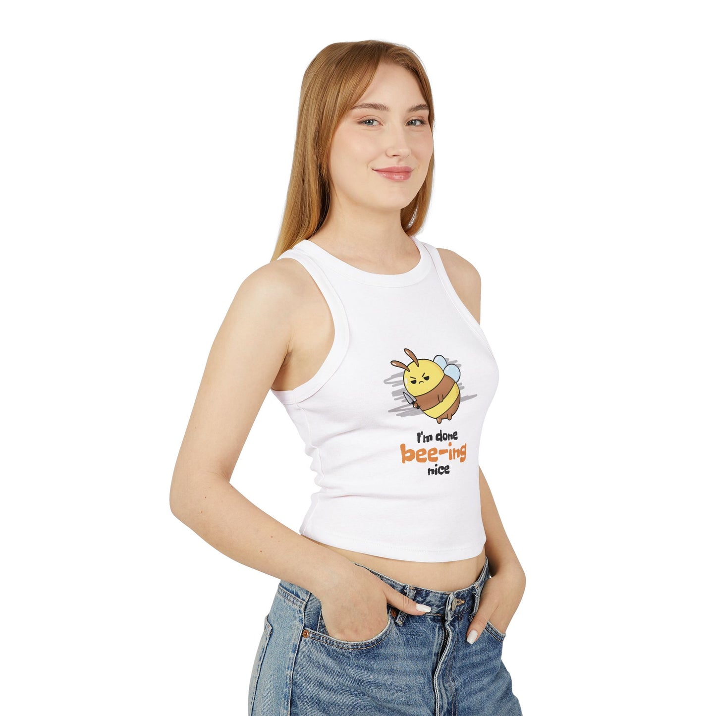 Fed Up Bee Tank Top