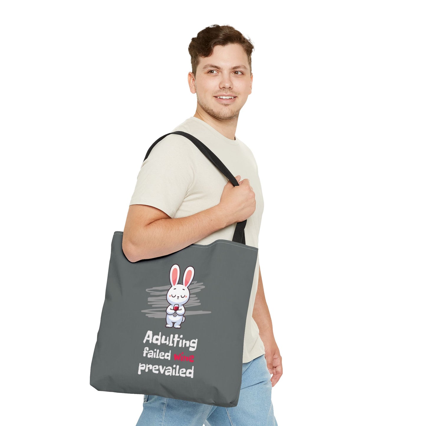 Wine Prevailed Tote Bag