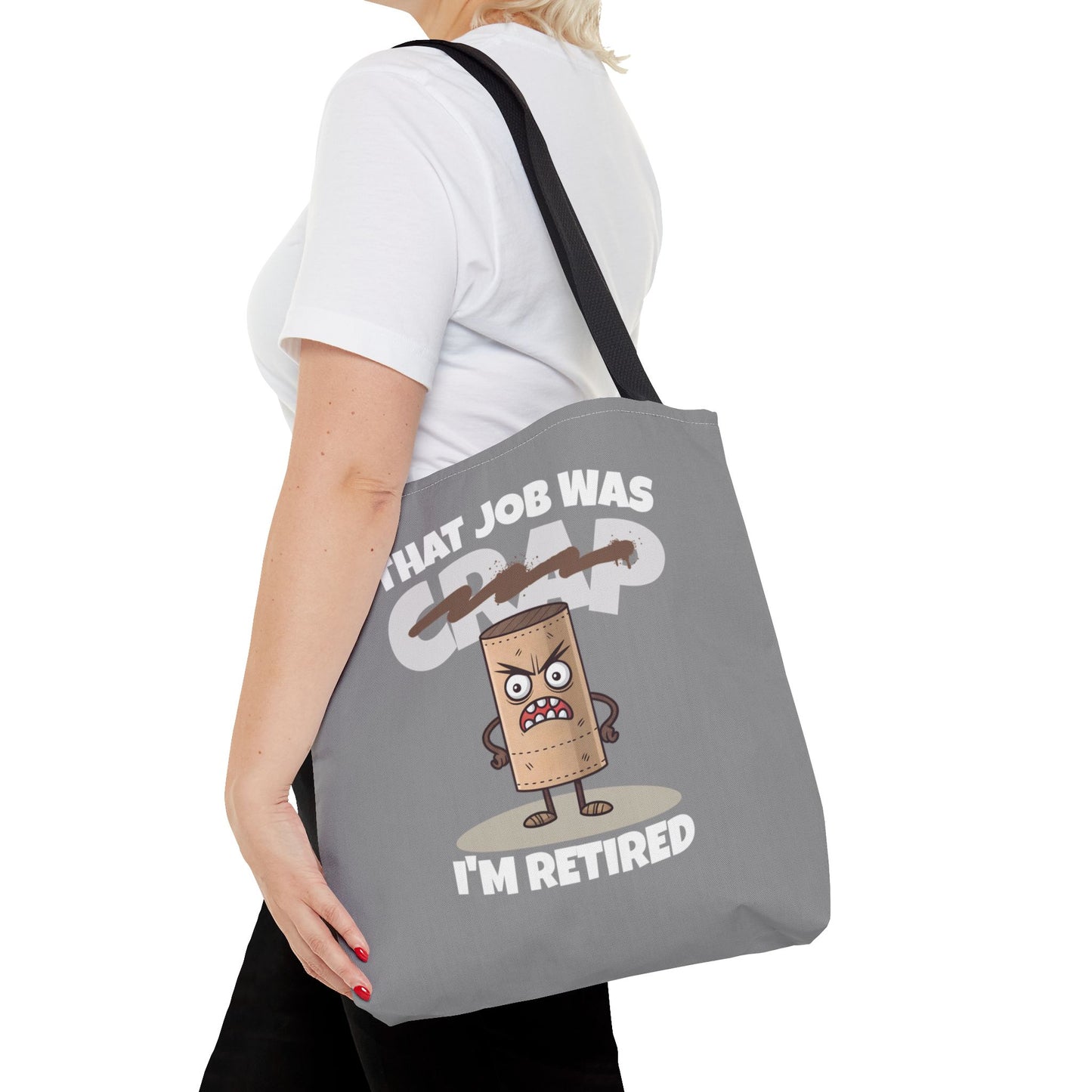 Retired Roll Tote Bag