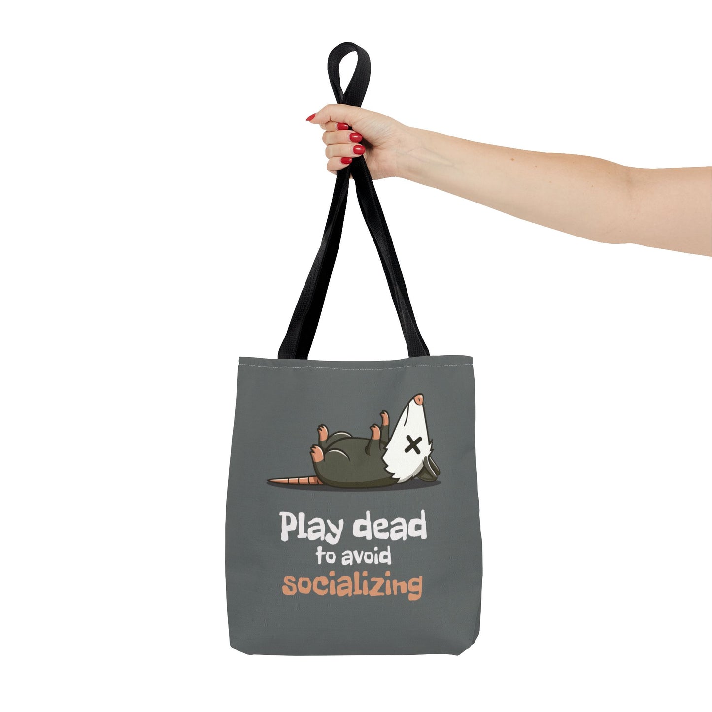 Anti-Social Opossum Tote Bag