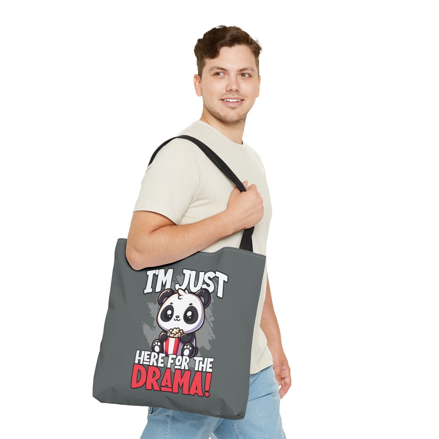 Drama Panda Tote Bag