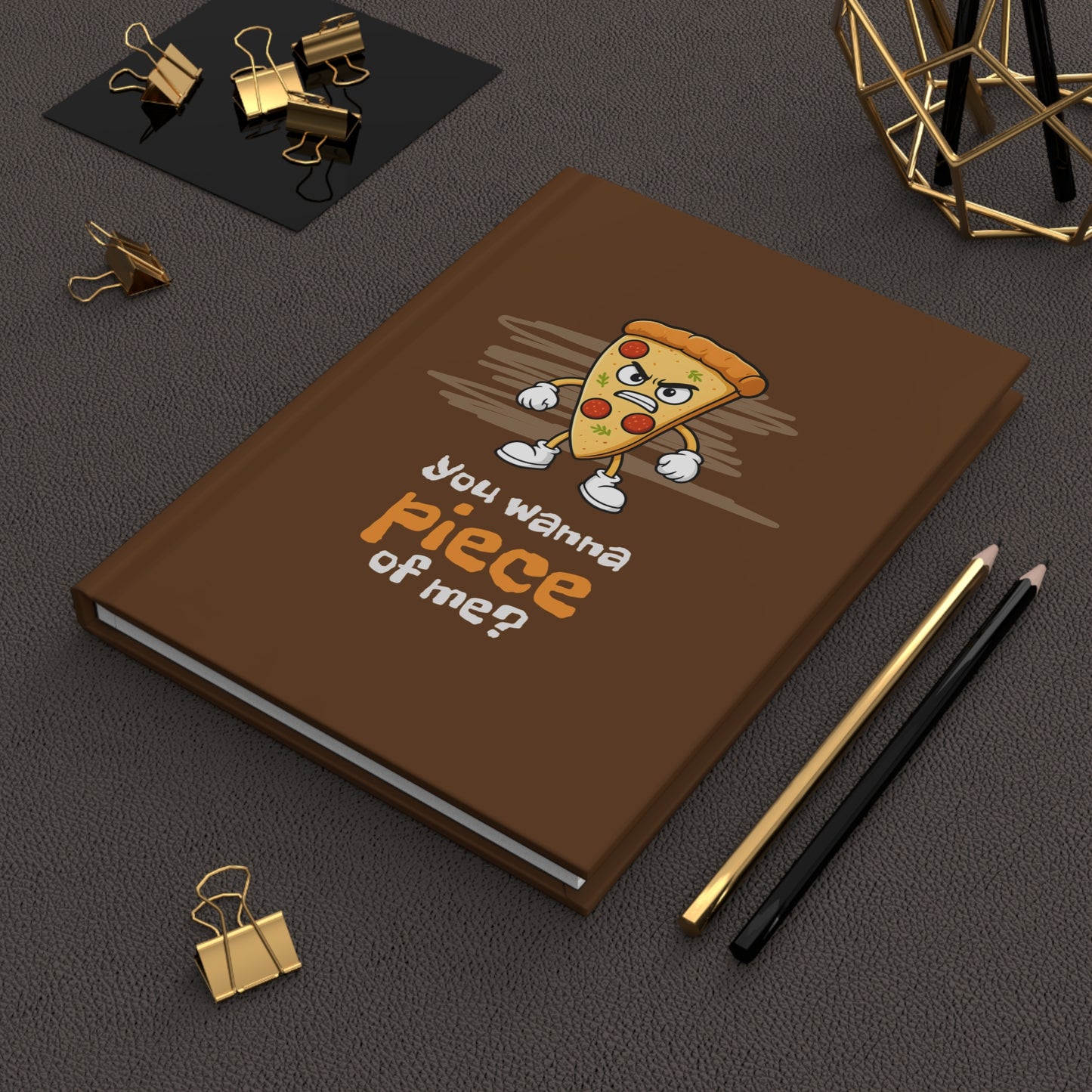 Tough Pizza Slice Journal