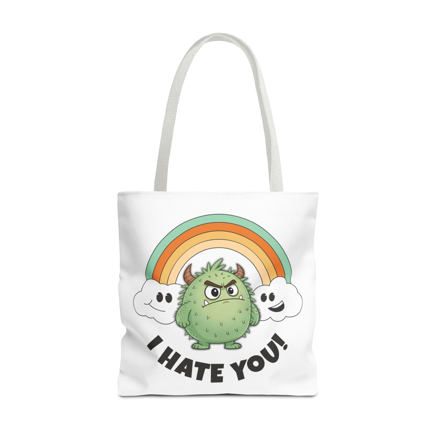 Annoyed Monster Tote Bag