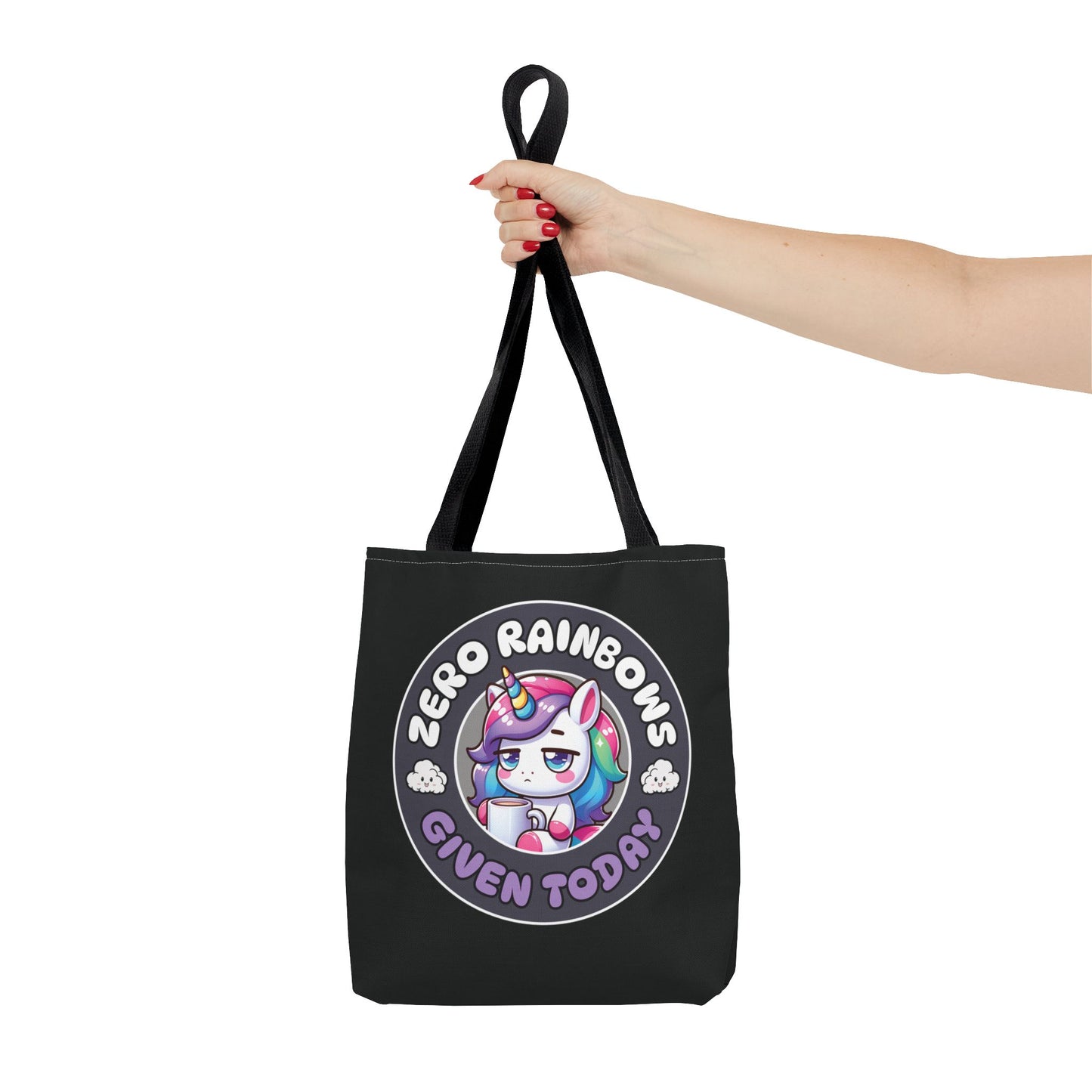 Zero Rainbows Unicorn Tote Bag