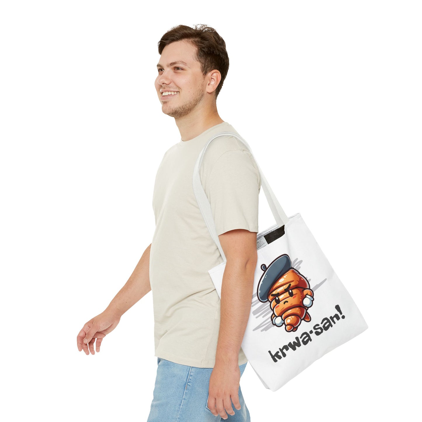 Sassy Croissant Tote Bag