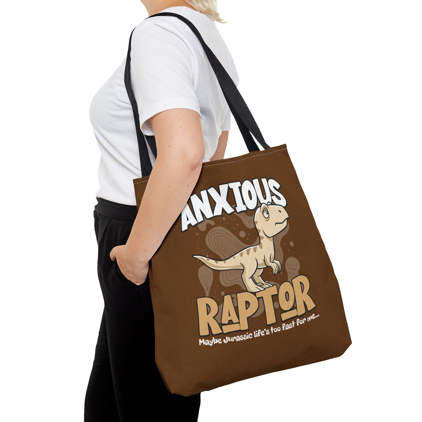Anxious Raptor Tote Bag