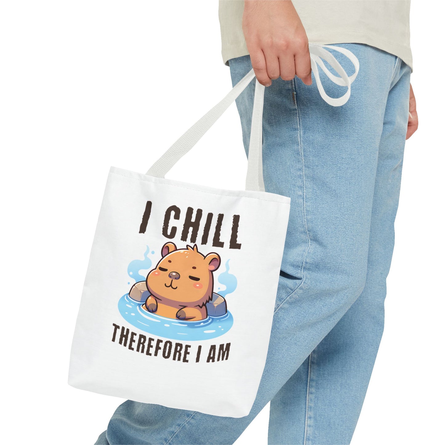Chill Capybara Tote Bag