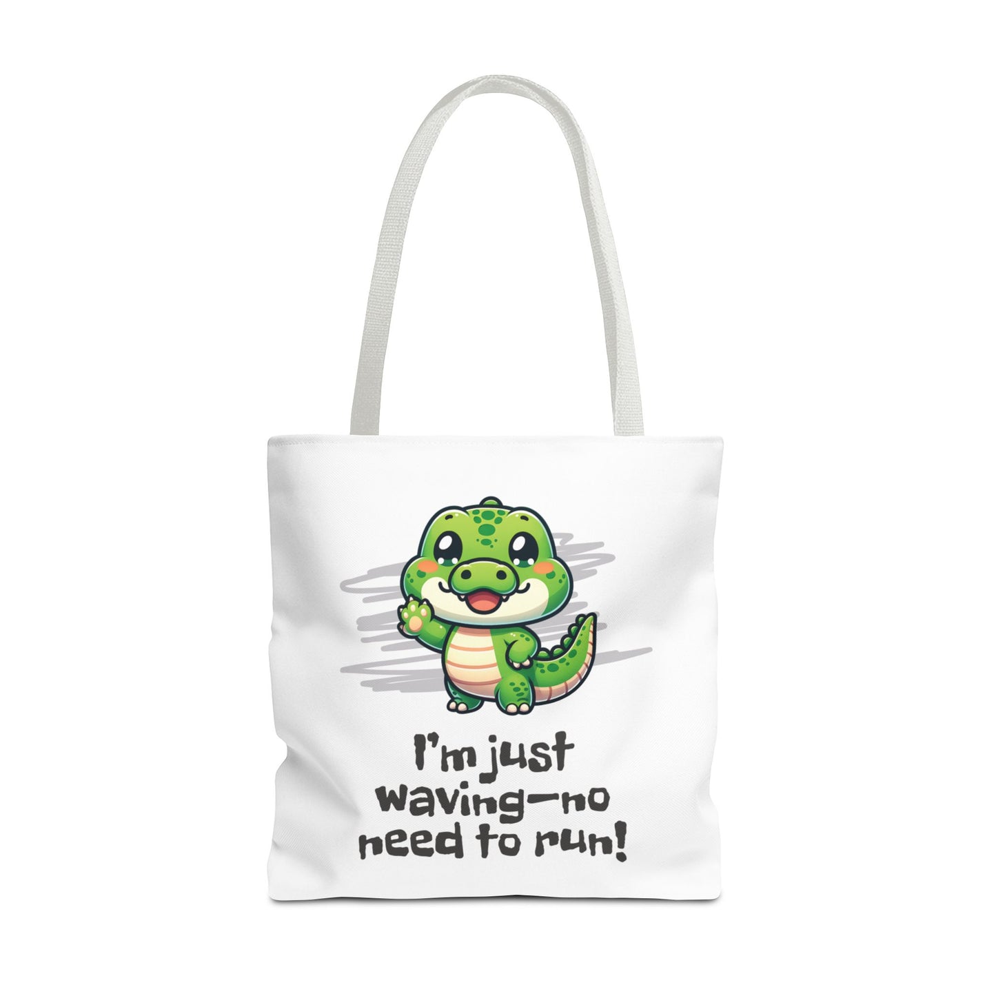 Waving Croc Tote Bag