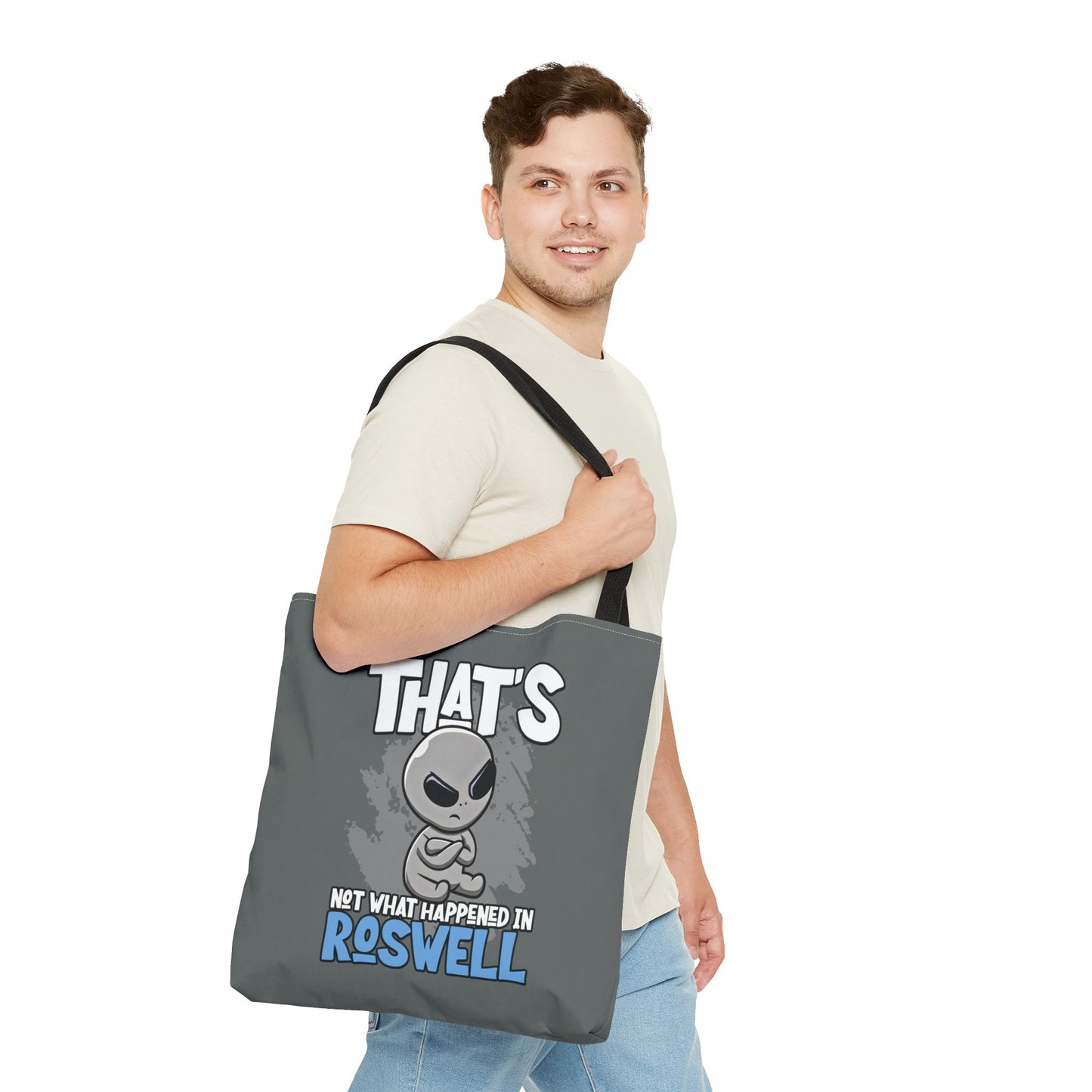 Grumpy Roswell Survivor Tote Bag