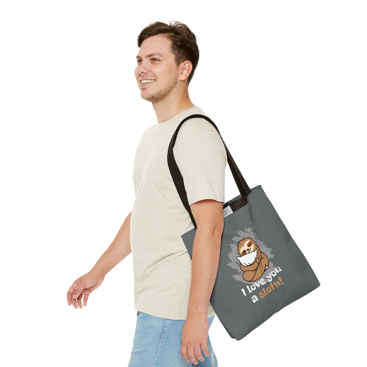 Love You A Sloth Tote Bag