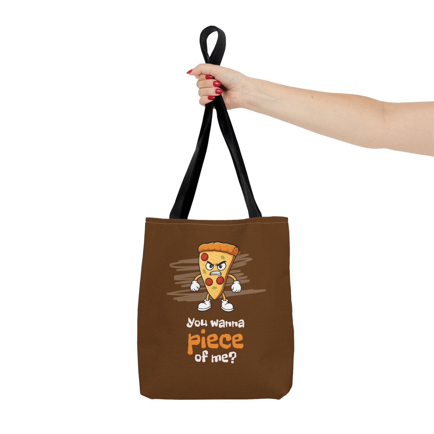 Tough Pizza Slice Tote Bag