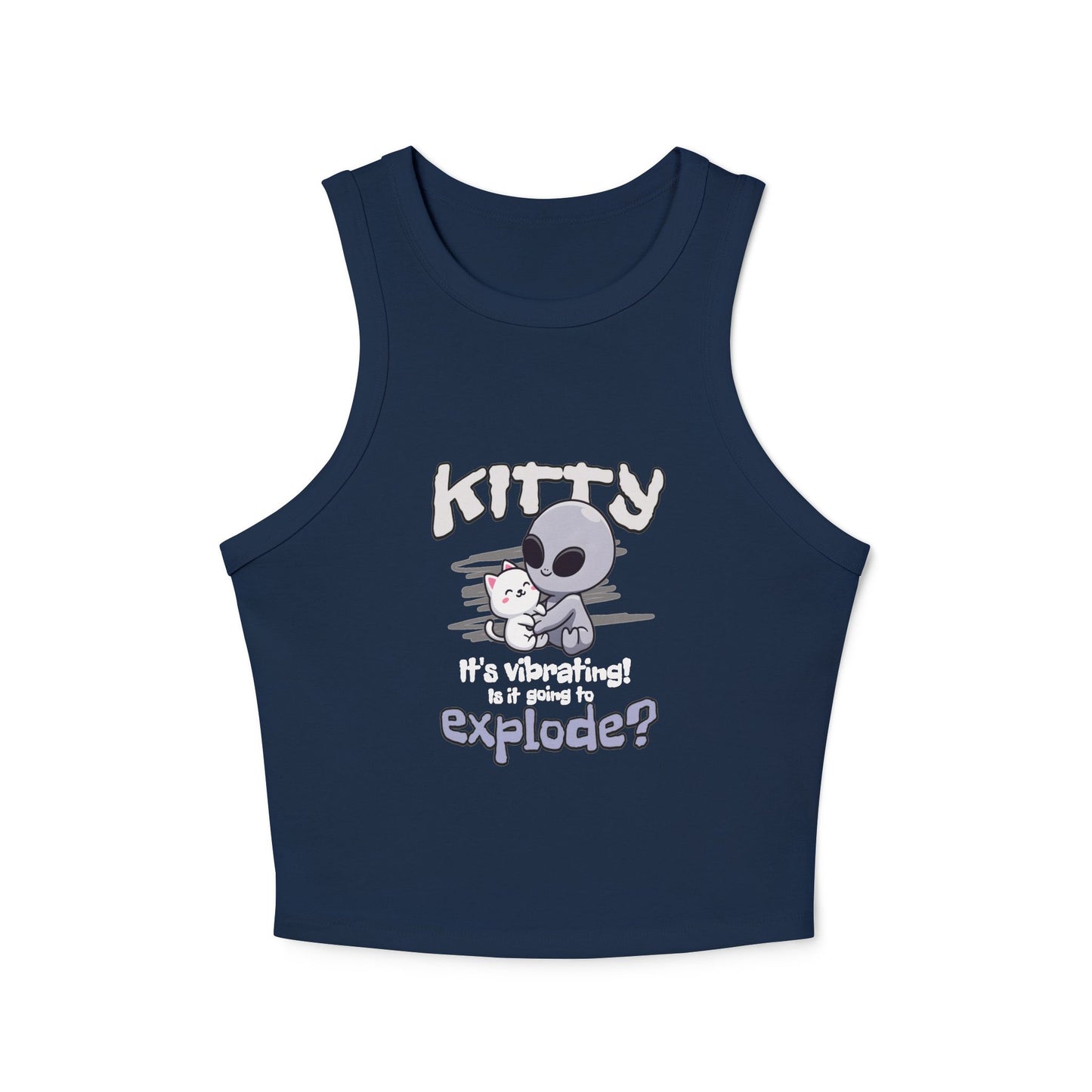 Vibrating Kitty Tank Top