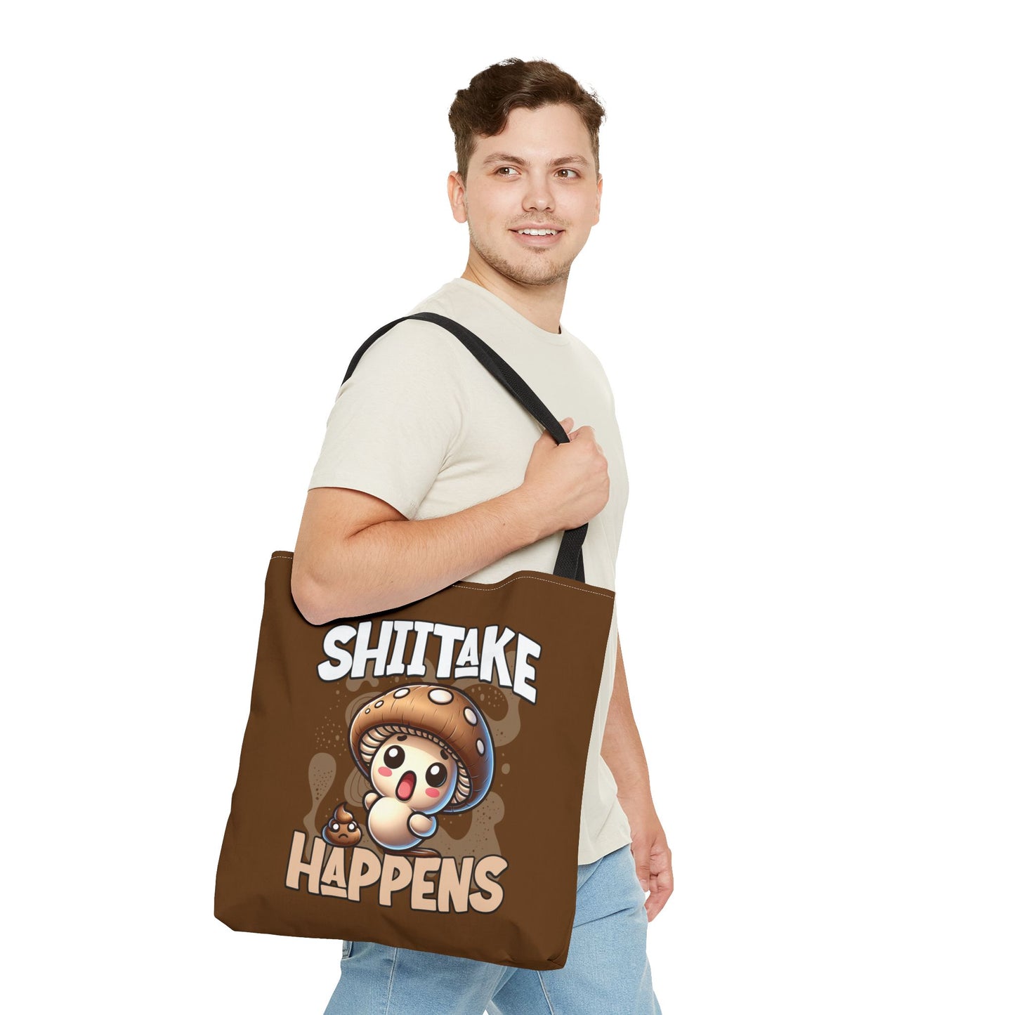 Shiitake Happens Tote Bag