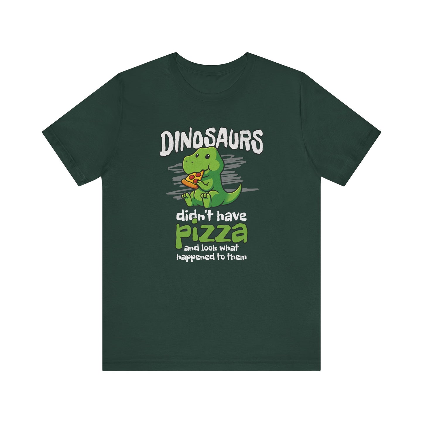Pizza-Loving Dinosaur