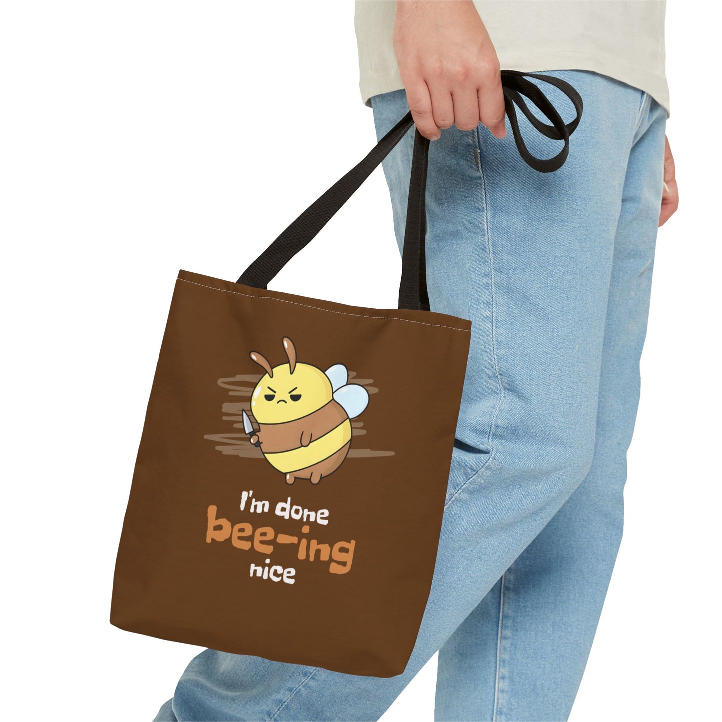 Fed Up Bee Tote Bag