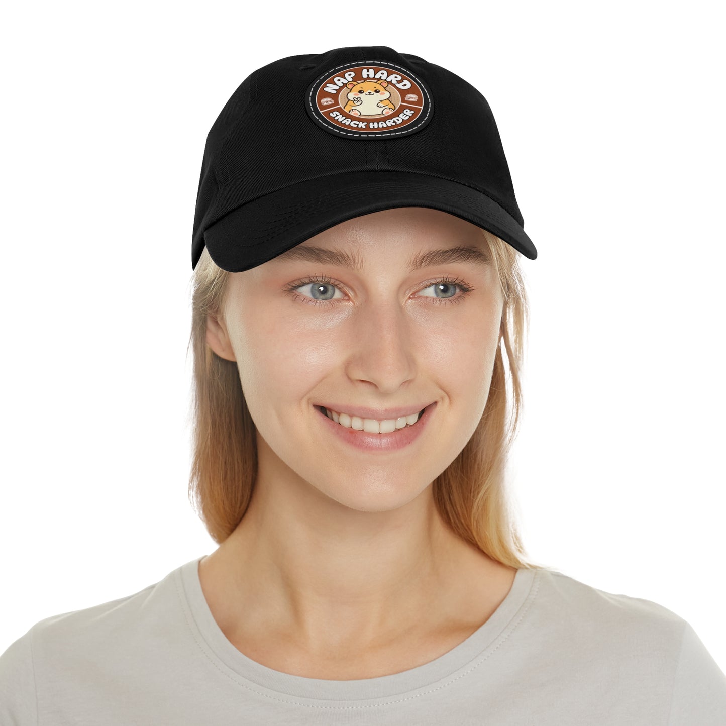 Snack Harder Dad Hat