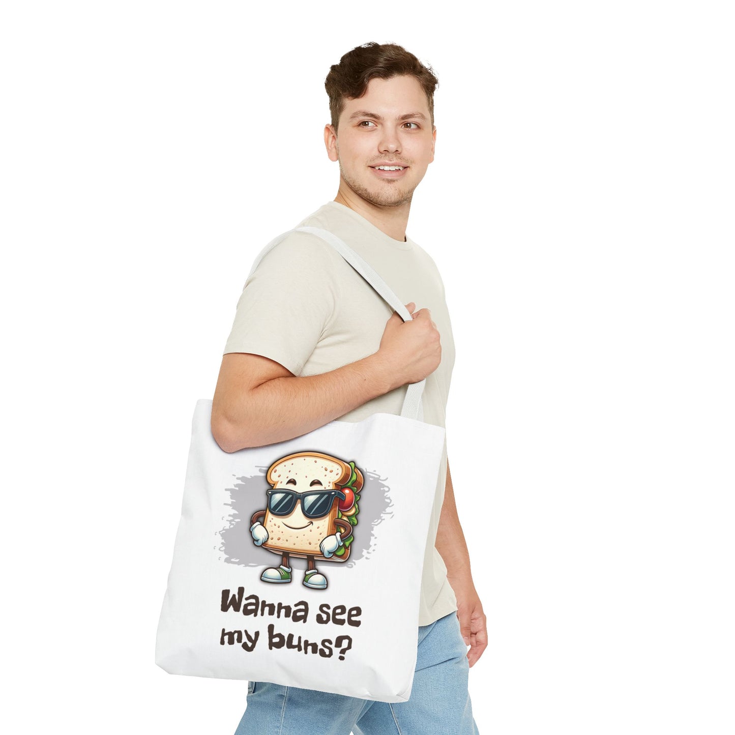 Flirting Sandwich Tote Bag
