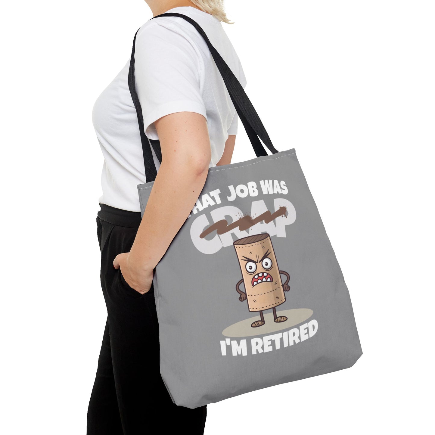 Retired Roll Tote Bag