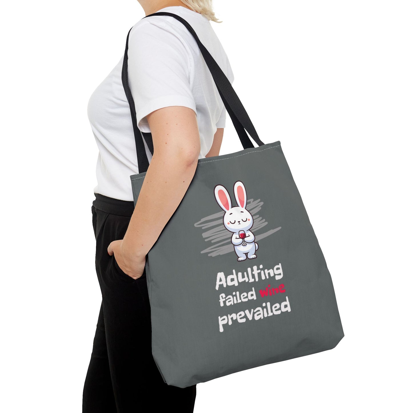 Wine Prevailed Tote Bag