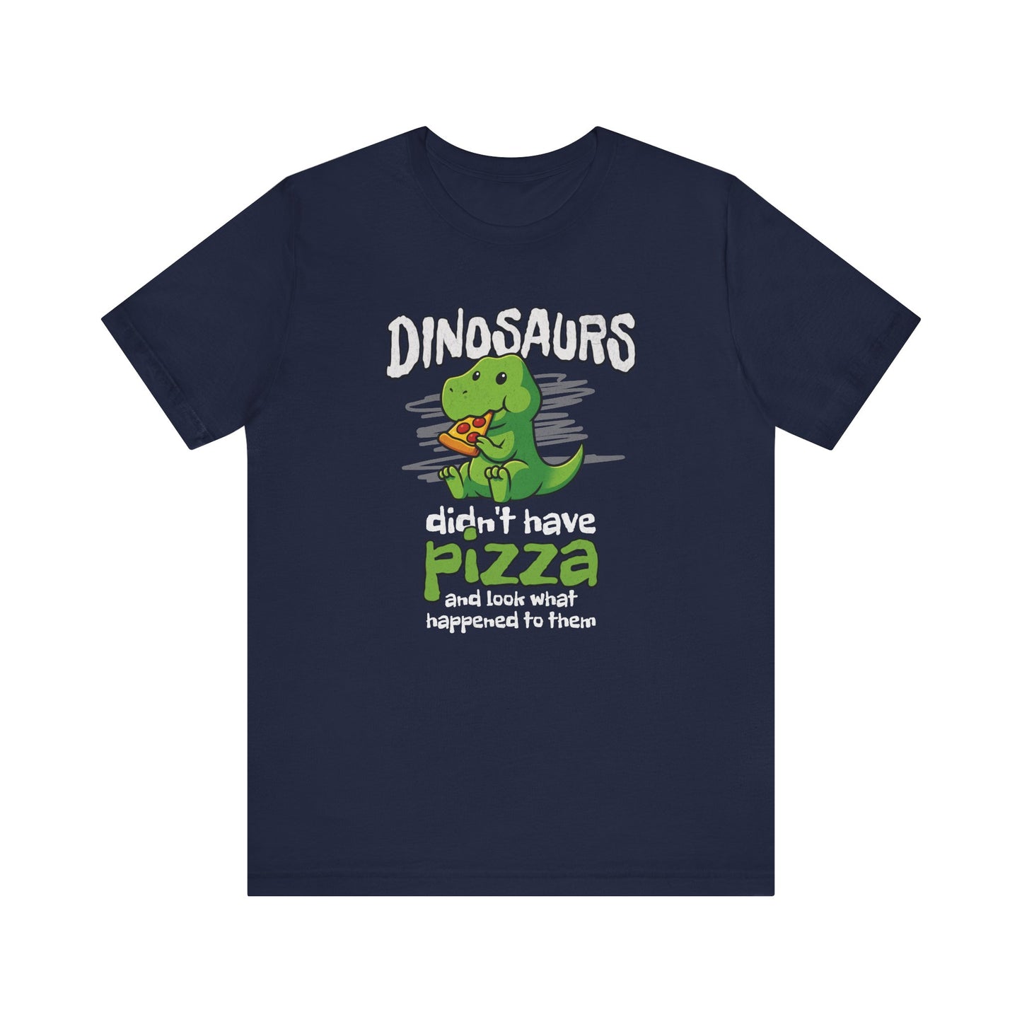 Pizza-Loving Dinosaur