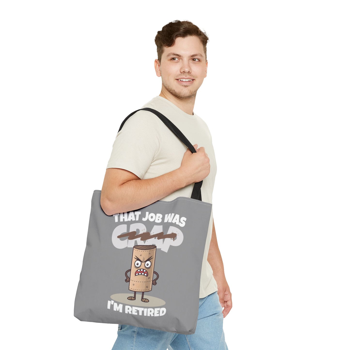 Retired Roll Tote Bag