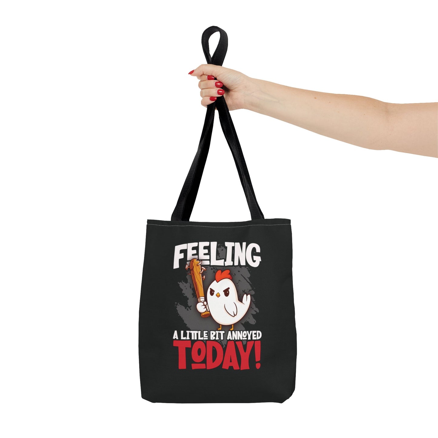 Annoyed Chicken Tote Bag