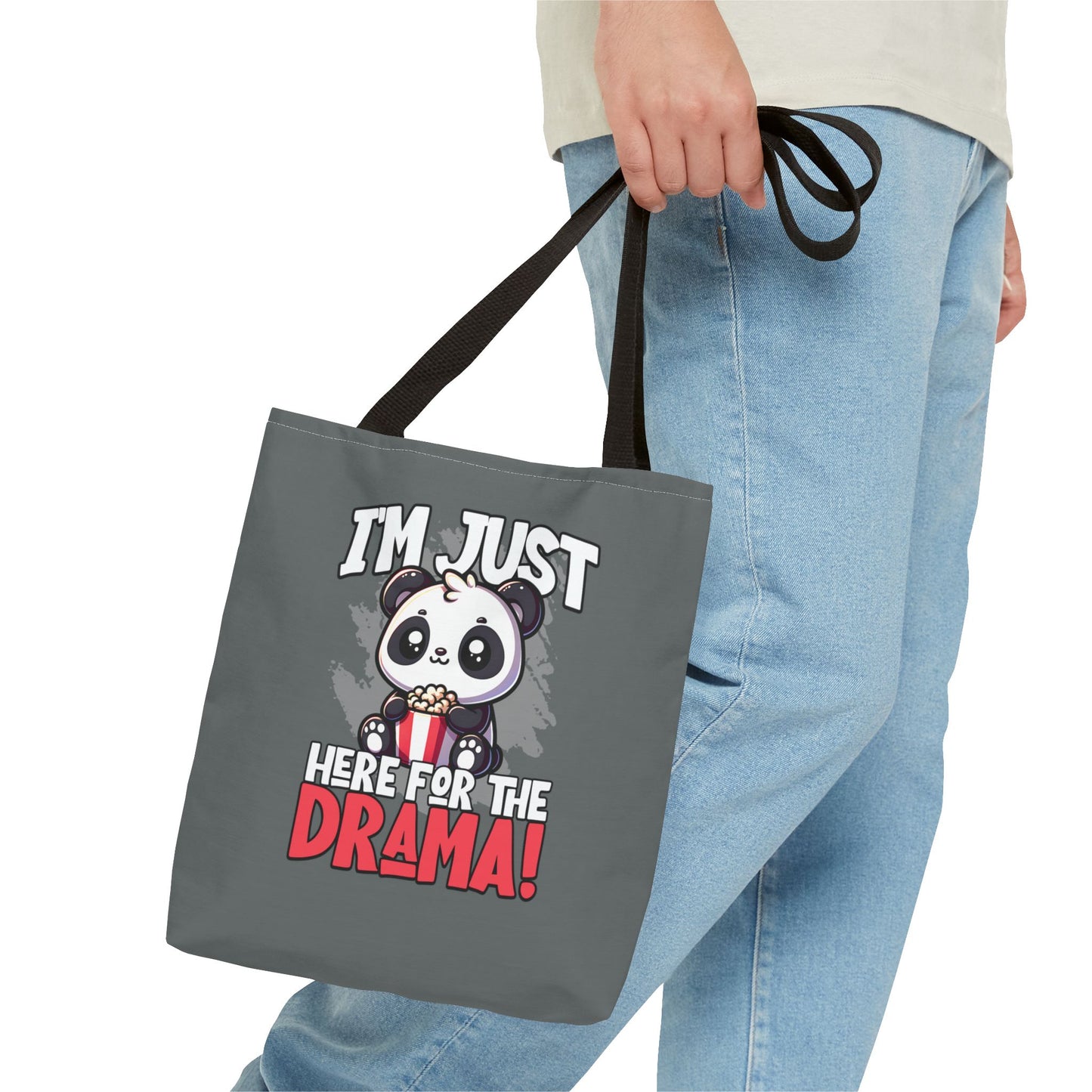 Drama Panda Tote Bag