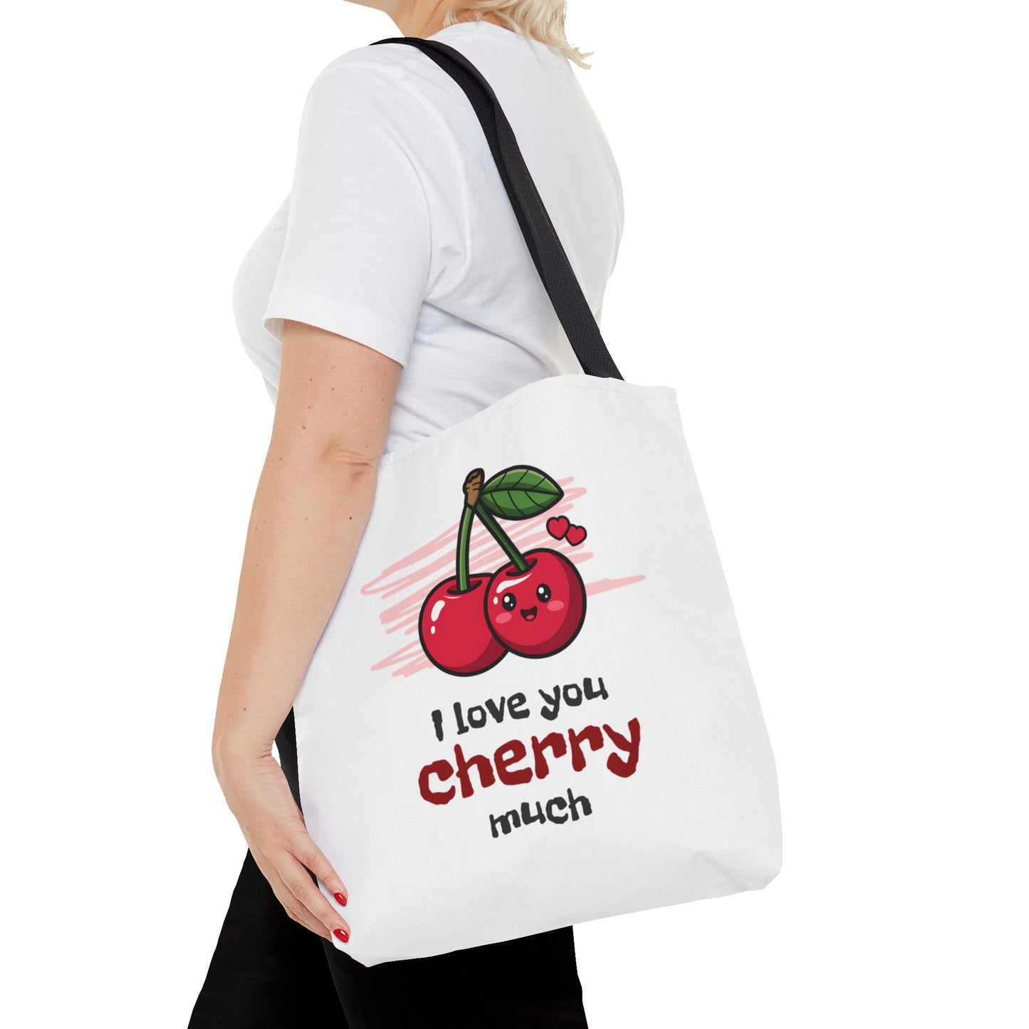 Cherry Much Love Tote Bag