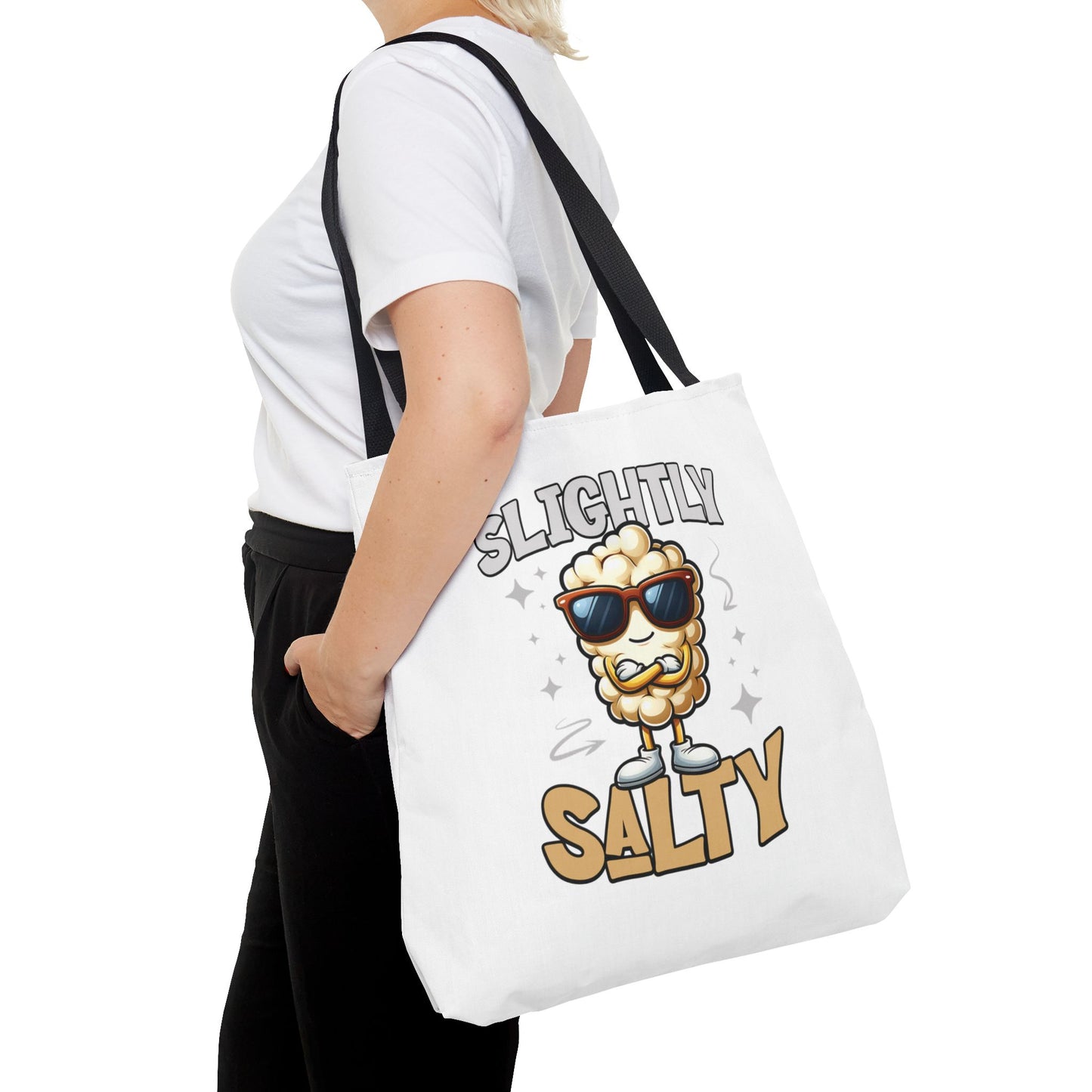 Sassy Popcorn Tote Bag