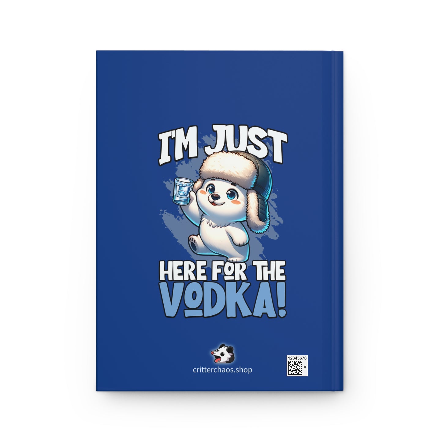 Vodka Toast Bear Journal