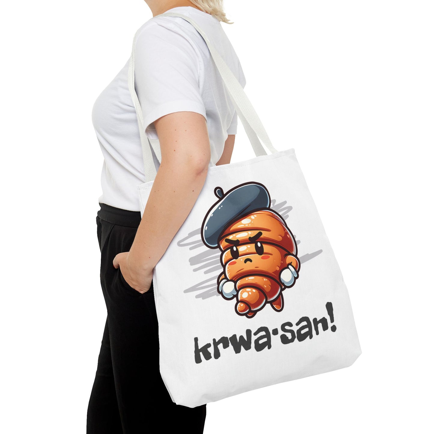 Sassy Croissant Tote Bag