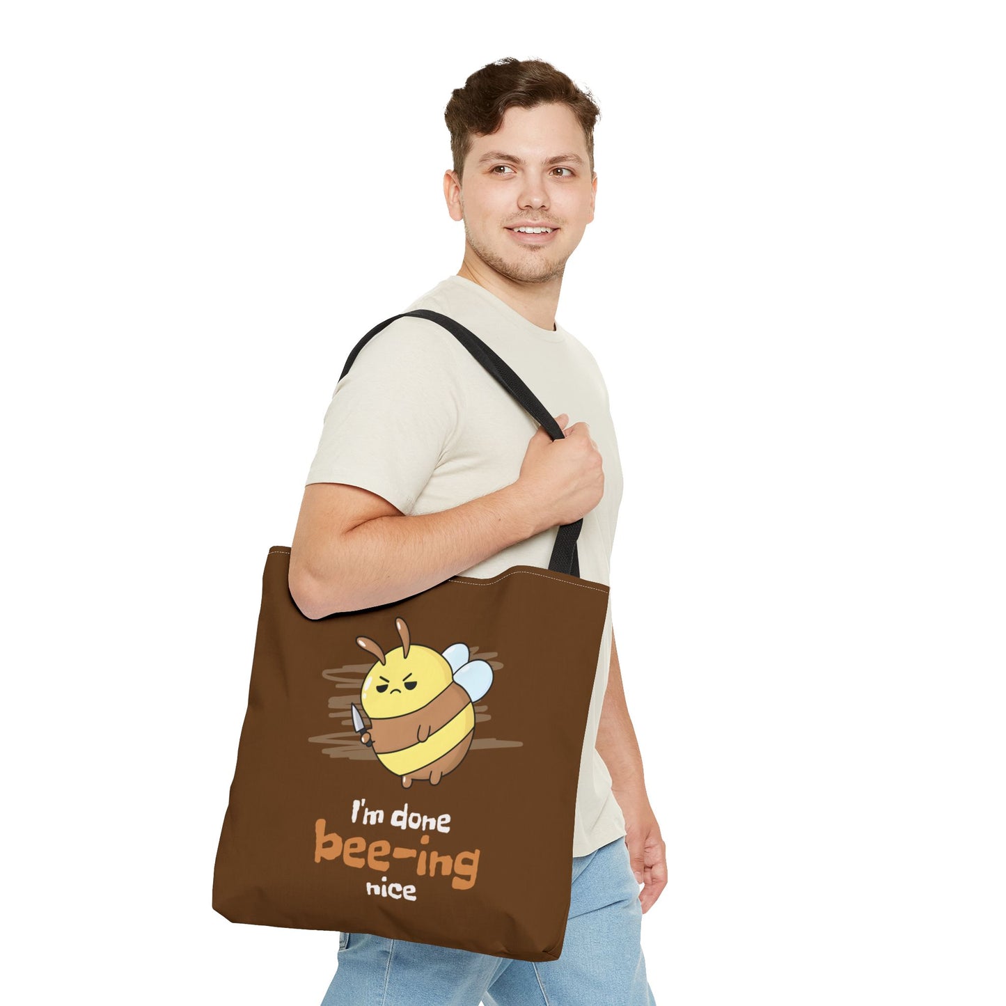 Fed Up Bee Tote Bag