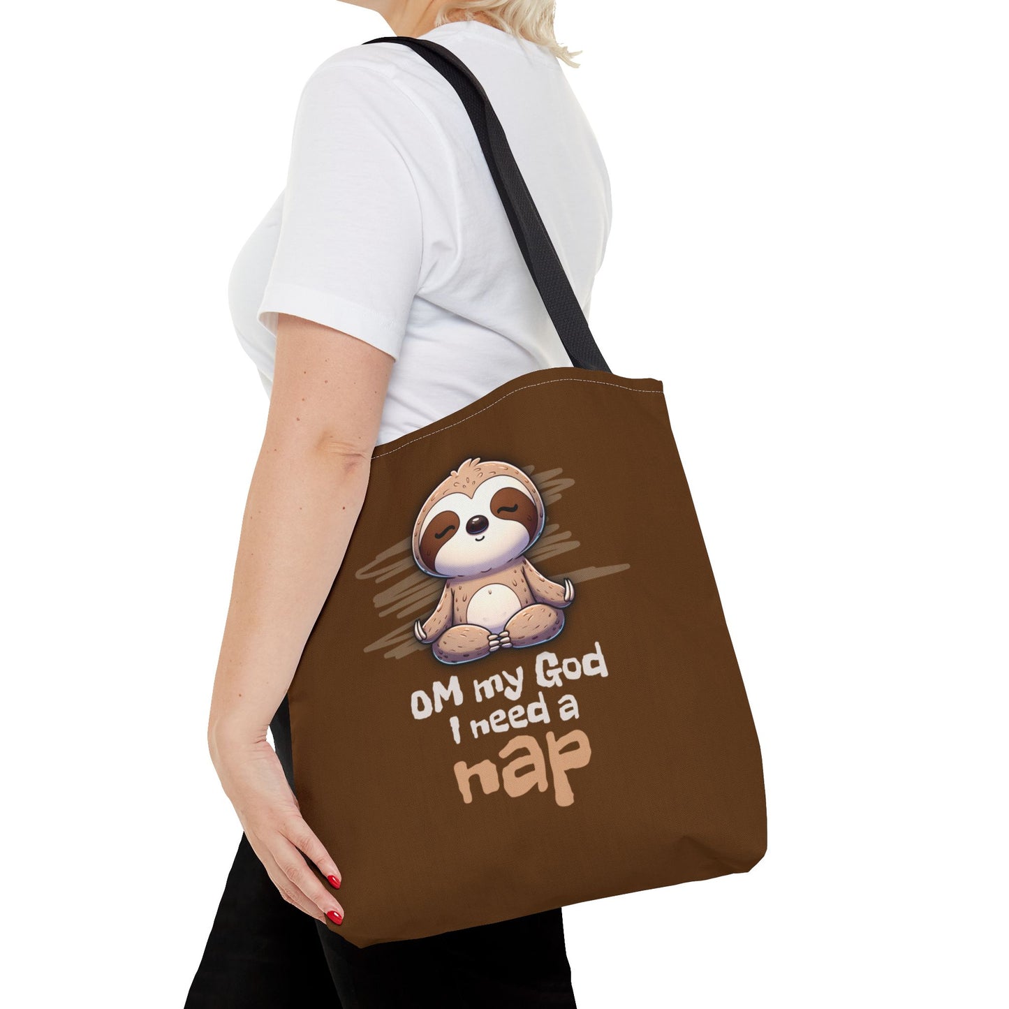 Nap Time Sloth Tote Bag