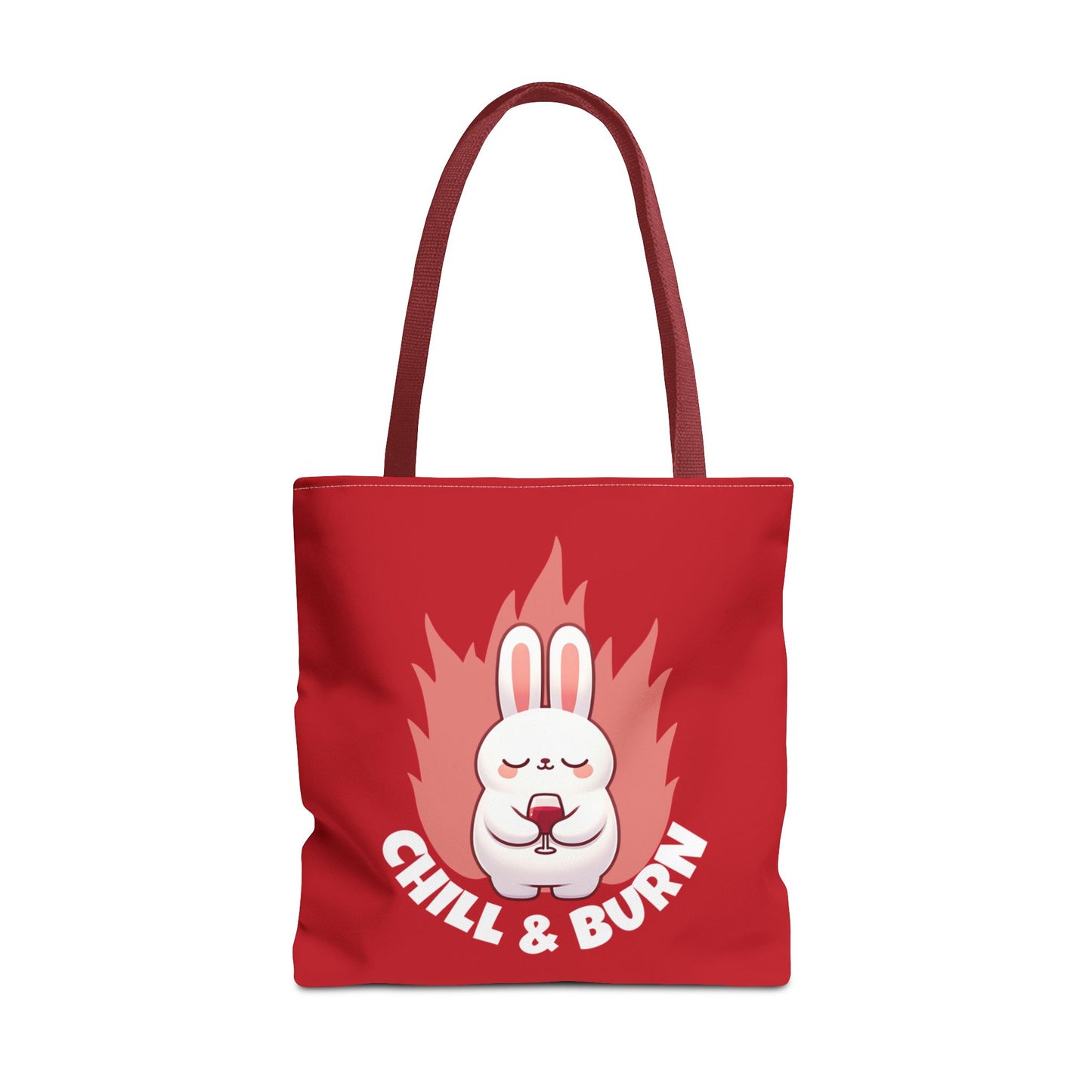 Chill and Burn Tote Bag
