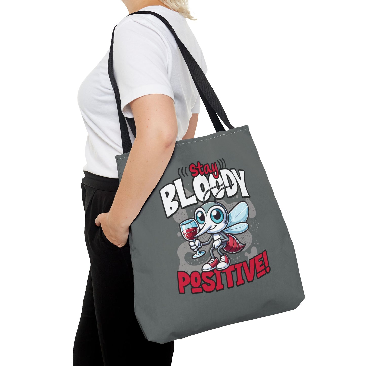 Bloody Positive Mosquito Tote Bag