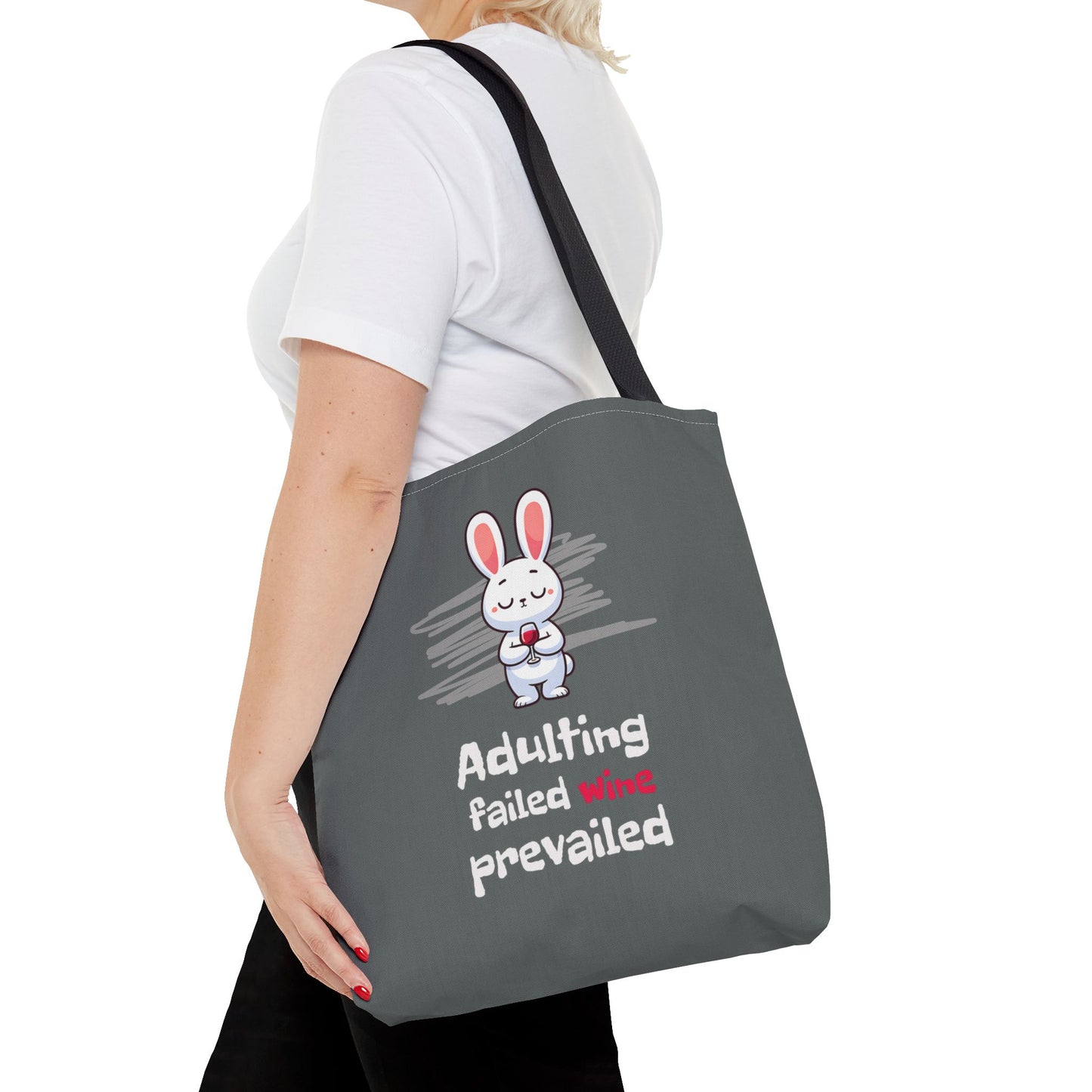 Wine Prevailed Tote Bag