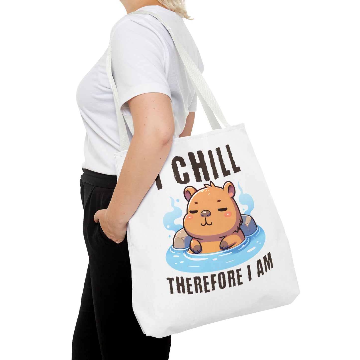 Chill Capybara Tote Bag