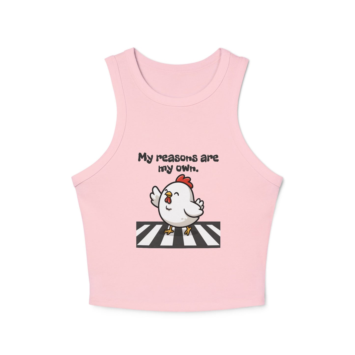 Sassy Chicken Crossing Tank Top