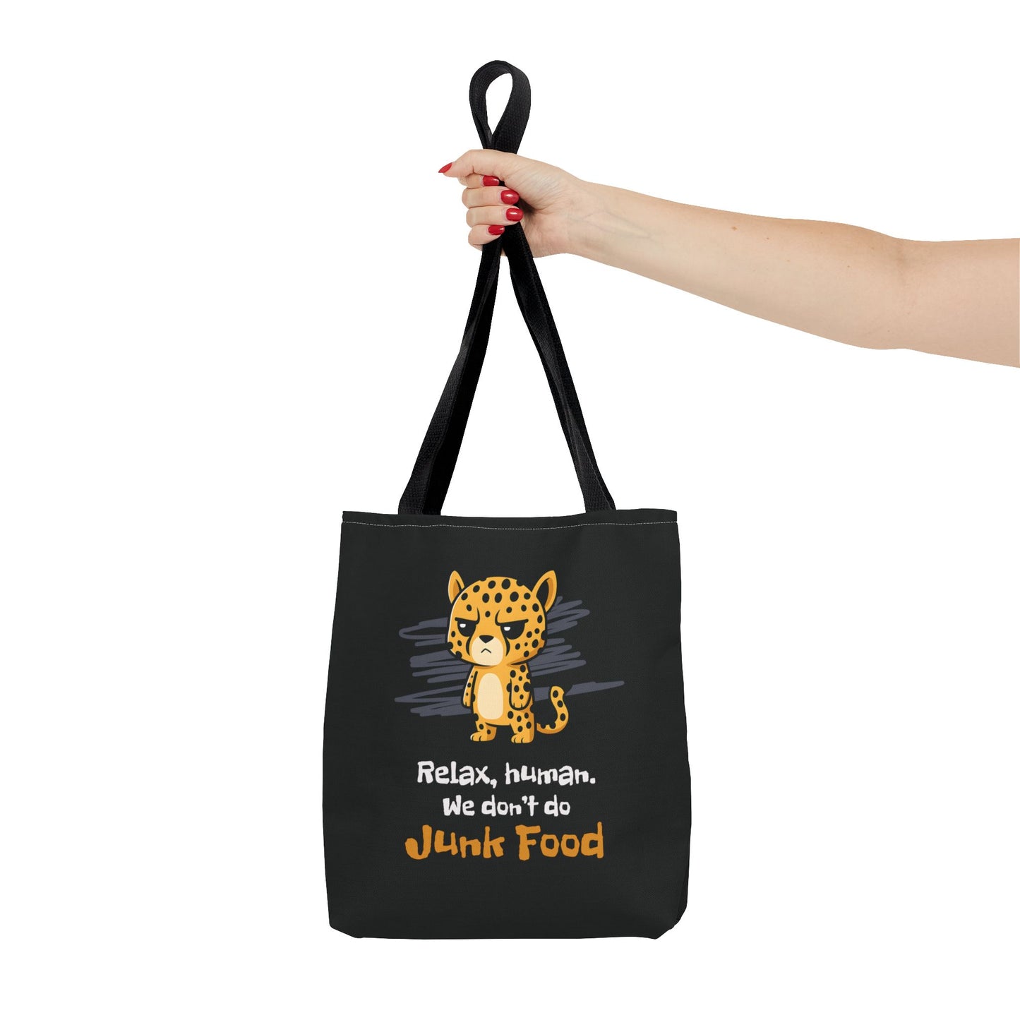 Junk Food Cheetah Tote Bag