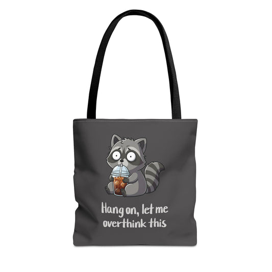 Anxious Raccoon Tote Bag